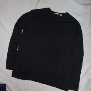 merino wool halogen sweater size xxl mens light casual dress black  long sleeved